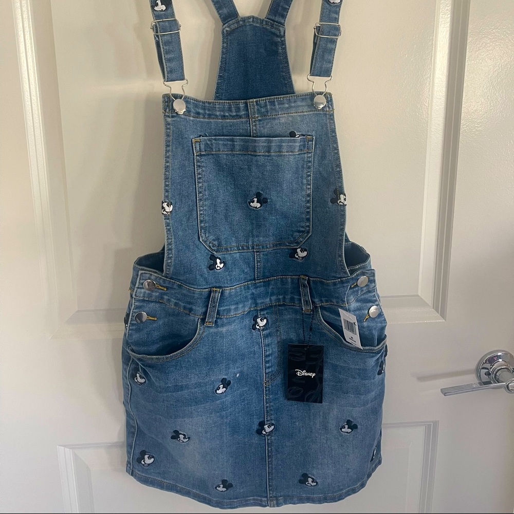 Cakeworthy Mickey overalls dress